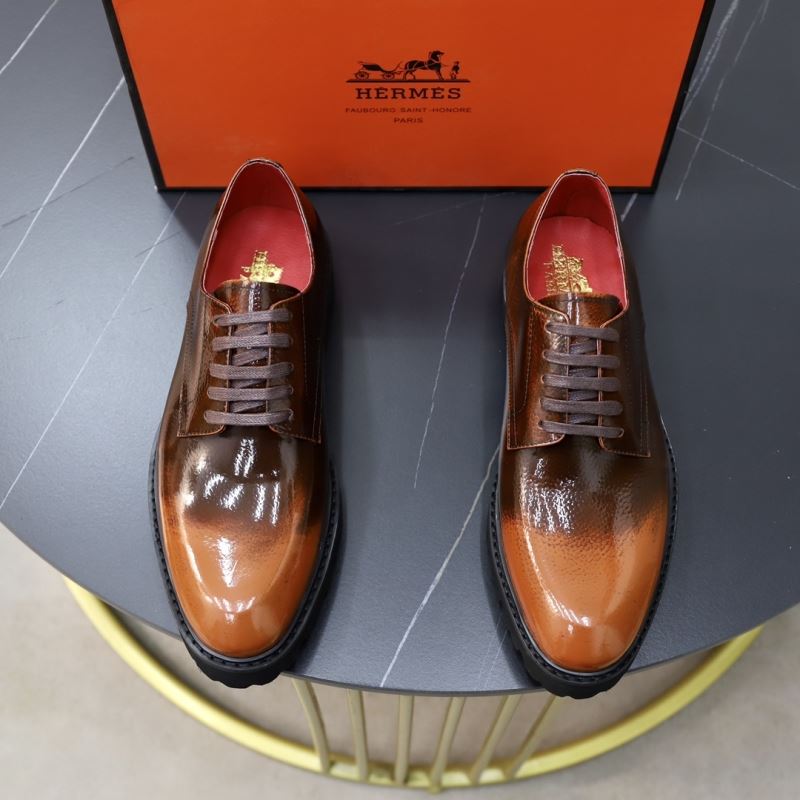 H**mes leather shoes